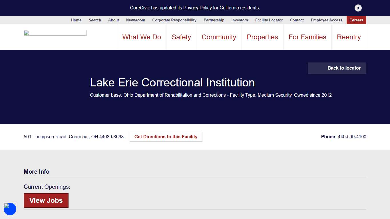 Lake Erie Correctional Institution